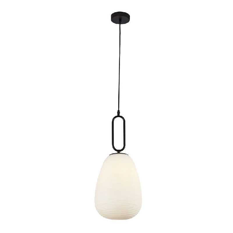 Marble Base Floor Lamp for a Touch of LuxuryElixir 1 Light Black & Opal Ribbed Glass Ceiling Pendant Marble Base Floor Lamp for a Touch of LuxuryElixir 1 Light Black & Opal Ribbed Glass Ceiling Pendant