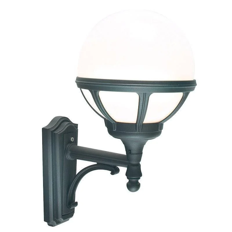 Rustic Farmhouse Style Floor Lamp for Cozy BedroomsElstead Bologna Black Outdoor Uplighter Wall Light