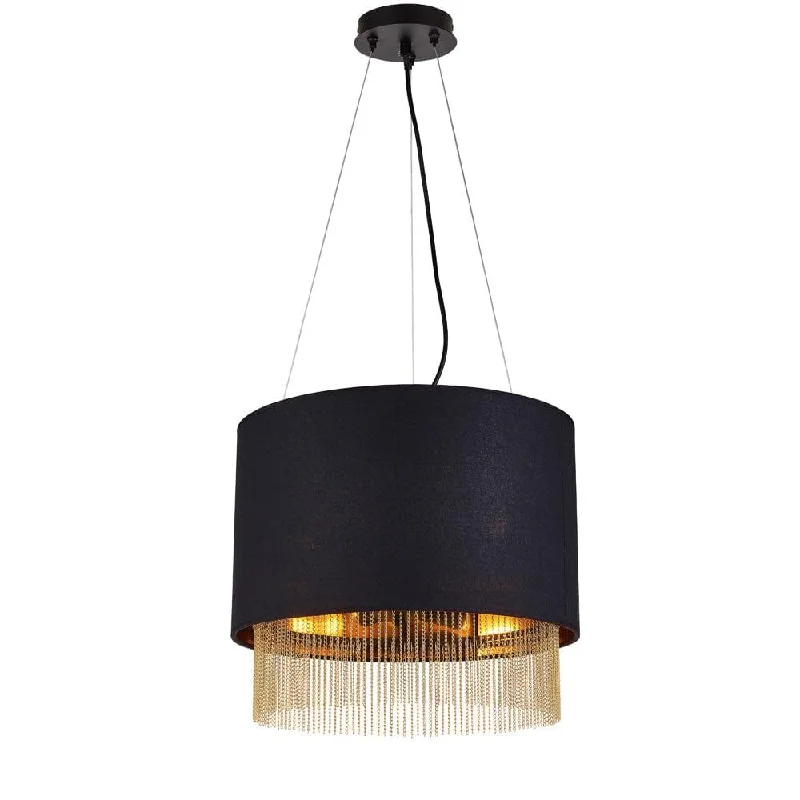 Wood Floor Lamp with Natural Grain for a Warm and Organic FeelFringe 3 Light Black Pendant - Black Shade With Gold Chain Wood Floor Lamp with Natural Grain for a Warm and Organic FeelFringe 3 Light Black Pendant - Black Shade With Gold Chain