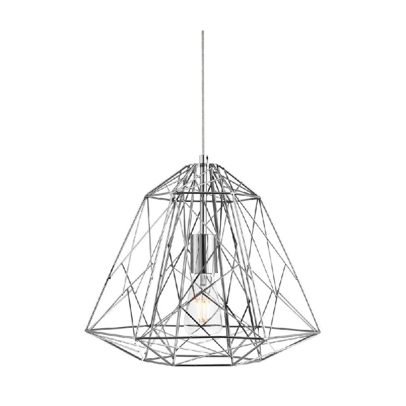 Rustic Farmhouse Style Floor Lamp for Cozy BedroomsGeometric Cage 1 Light Chrome Frame Pendant Searchlight Rustic Farmhouse Style Floor Lamp for Cozy BedroomsGeometric Cage 1 Light Chrome Frame Pendant Searchlight
