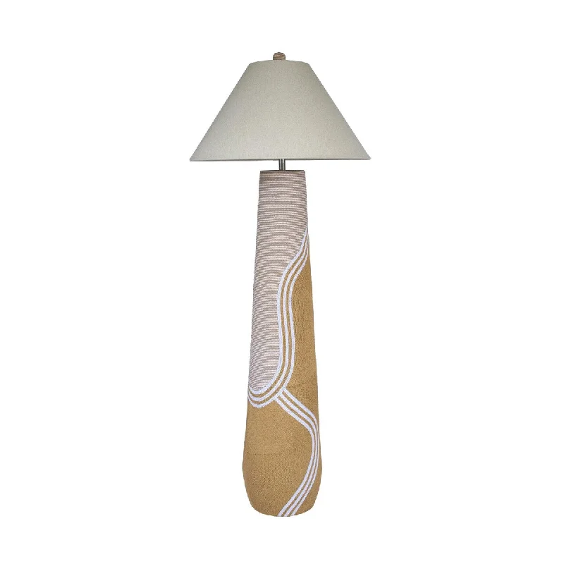 Smart Floor Lamp with Voice Control and Bluetooth ConnectivityHarlee Natural Woven Floor Lamp Smart Floor Lamp with Voice Control and Bluetooth ConnectivityHarlee Natural Woven Floor Lamp