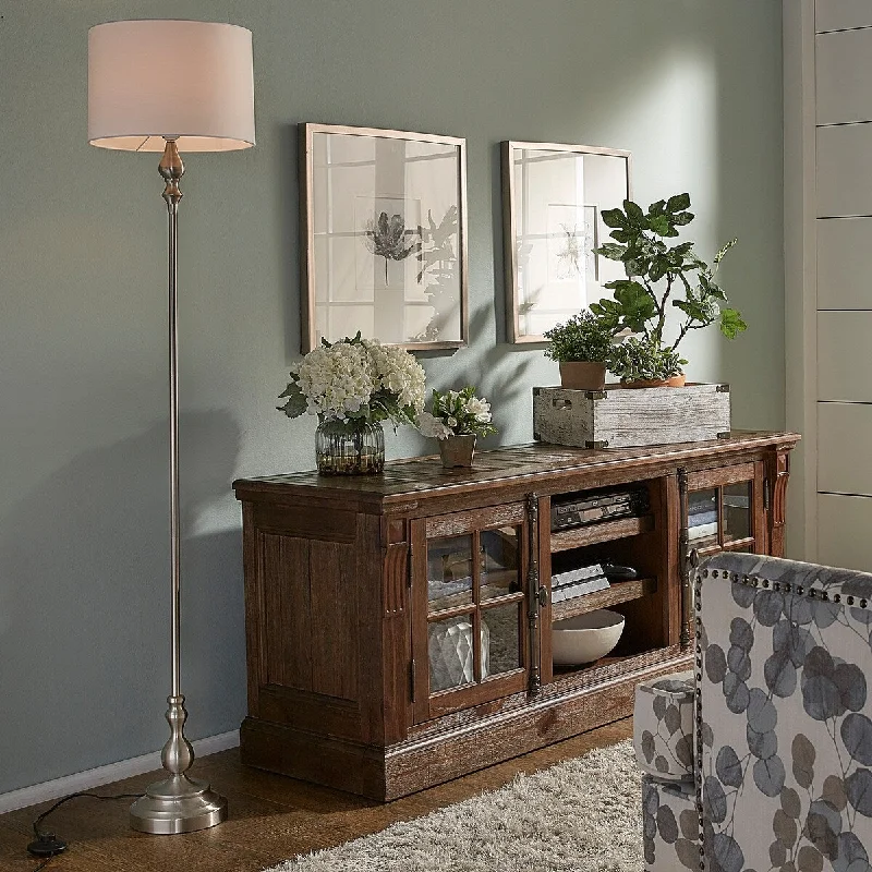Wood Floor Lamp with Natural Grain for a Warm and Organic FeelJacqueline Modern Drum Shade Floor Lamp by iNSPIRE Q Modern Wood Floor Lamp with Natural Grain for a Warm and Organic FeelJacqueline Modern Drum Shade Floor Lamp by iNSPIRE Q Modern