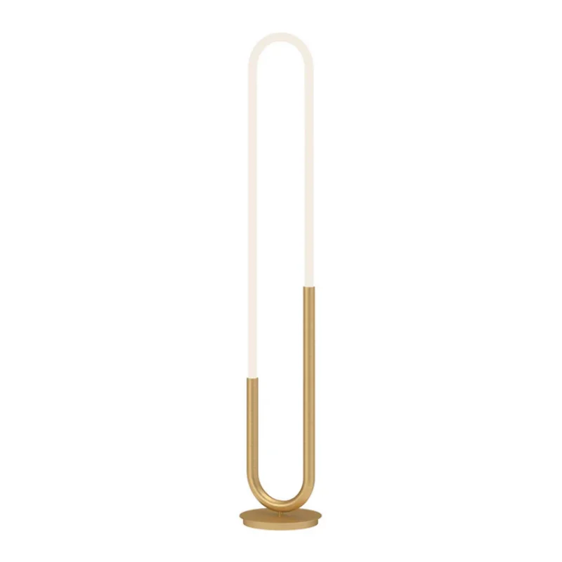 Metal Floor Lamp with a Matte Black Finish for a Sleek LookKuzco FL95150 Huron 50" Tall LED Floor Lamp