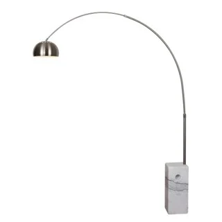 Victorian Style Floor Lamp for Traditional and Elegant InteriorsLight Society SoHo Modern Nickel Stainless Steel/Marble Arc Floor Lamp