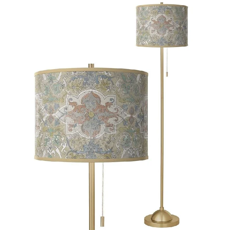Wood Floor Lamp with Natural Grain for a Warm and Organic FeelLucrezia Warm Gold Stick Floor Lamp - 13" x 62" Wood Floor Lamp with Natural Grain for a Warm and Organic FeelLucrezia Warm Gold Stick Floor Lamp - 13" x 62"
