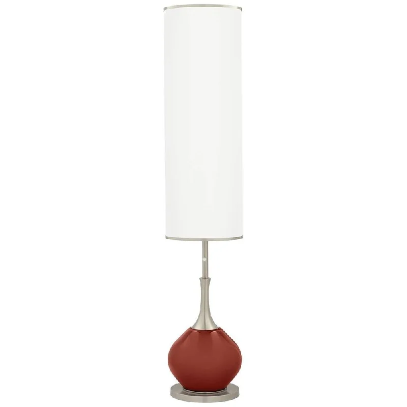 Victorian Style Floor Lamp for Traditional and Elegant InteriorsMadeira Red Jule Modern Floor Lamp - 12" x 60"