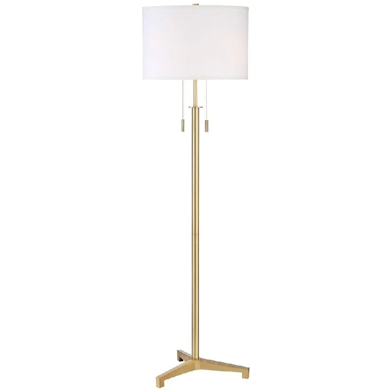 USB Charging Port Floor Lamp for Convenient Device ChargingModern Floor Lamp 60" Tall Brass Metal Tripod for Living Room Bedroom - 18" x 60" USB Charging Port Floor Lamp for Convenient Device ChargingModern Floor Lamp 60" Tall Brass Metal Tripod for Living Room Bedroom - 18" x 60"