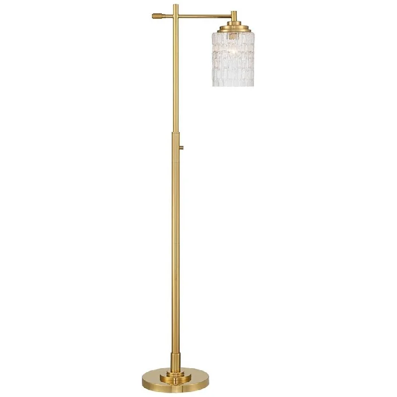 Adjustable Height Floor Lamp for Versatile Lighting NeedsModern Floor Lamp 67" Tall Warm Brass Downbridge for Living Room - 18" x 67" Adjustable Height Floor Lamp for Versatile Lighting NeedsModern Floor Lamp 67" Tall Warm Brass Downbridge for Living Room - 18" x 67"
