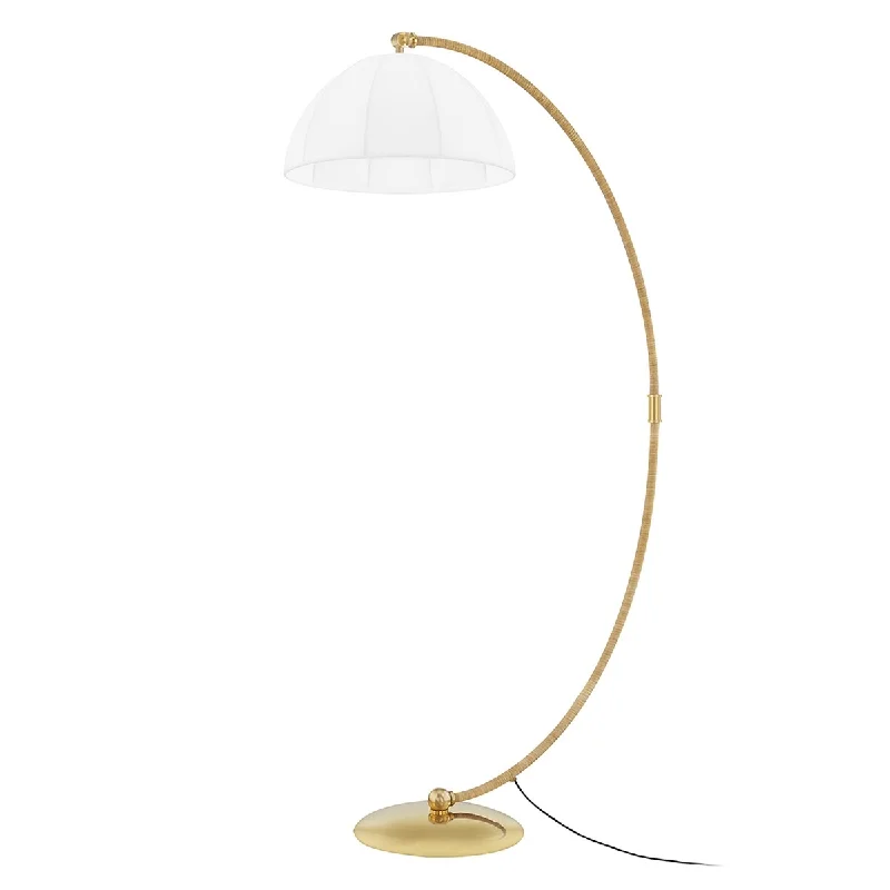 Marble Base Floor Lamp for a Touch of LuxuryMontague 1-Light Floor Lamp