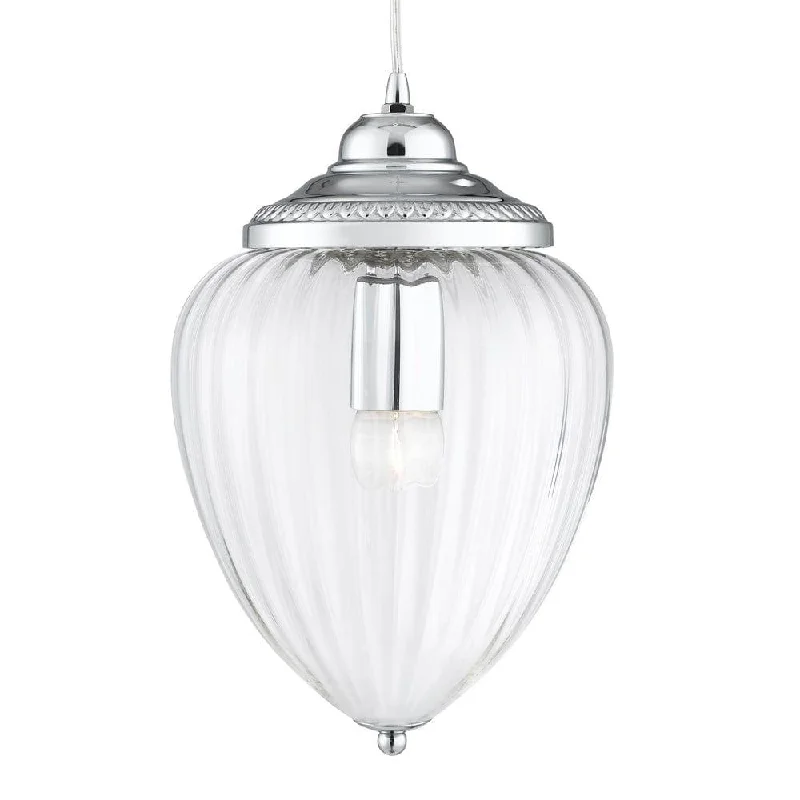 Bohemian Inspired Floor Lamp for Eclectic Home DecorMoscow 1 Light Chrome/Clear Ribbed Glass Ceiling Pendant Bohemian Inspired Floor Lamp for Eclectic Home DecorMoscow 1 Light Chrome/Clear Ribbed Glass Ceiling Pendant