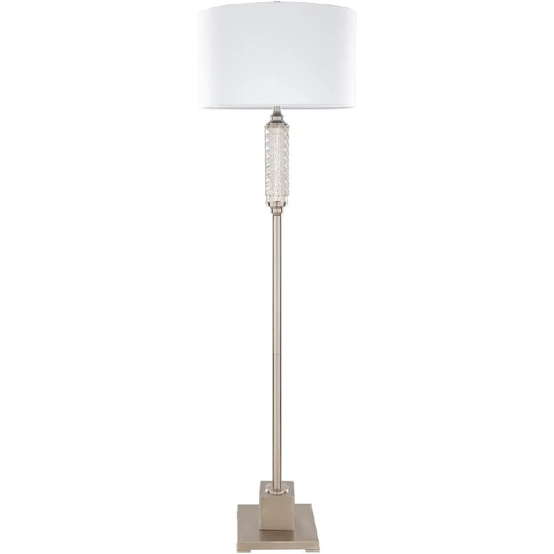 Way Switch Floor Lamp for Multiple Light Intensity LevelsPiru Glam Translucent 65.75-inch Floor Lamp - 65.75"H x 19"W x 19"D Way Switch Floor Lamp for Multiple Light Intensity LevelsPiru Glam Translucent 65.75-inch Floor Lamp - 65.75"H x 19"W x 19"D