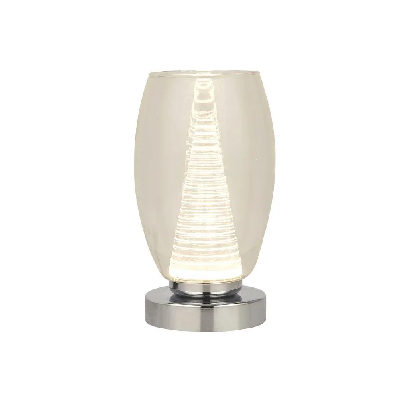 Fabric Floor Lamp with a Linen Shade for a Relaxed AestheticSearchlight Cyclone 1 Light Chrome Table Lamp - Glass Shade Fabric Floor Lamp with a Linen Shade for a Relaxed AestheticSearchlight Cyclone 1 Light Chrome Table Lamp - Glass Shade