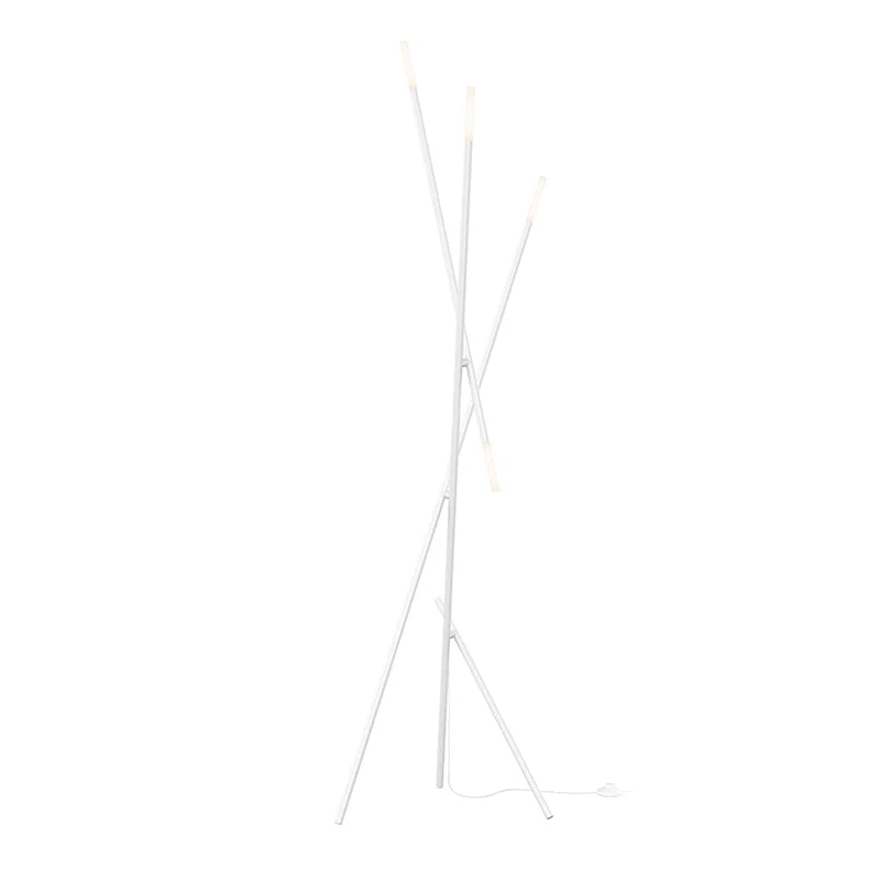 Rustic Farmhouse Style Floor Lamp for Cozy BedroomsSonneman 2205 Jax 4-lt 78" Tall LED Floor Lamp