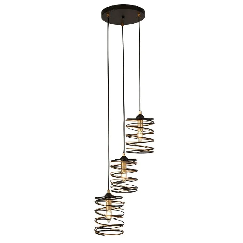 Fabric Floor Lamp with a Linen Shade for a Relaxed AestheticSpring 3 Light Multi-Drop Black & Gold Ceiling Pendant Fabric Floor Lamp with a Linen Shade for a Relaxed AestheticSpring 3 Light Multi-Drop Black & Gold Ceiling Pendant