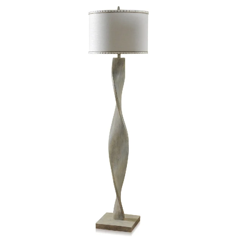 Adjustable Height Floor Lamp for Versatile Lighting NeedsStyleCraft Scarlett Grey with Undertones of Taupe Twist Floor Lamp with a Round Hardback Shade Adjustable Height Floor Lamp for Versatile Lighting NeedsStyleCraft Scarlett Grey with Undertones of Taupe Twist Floor Lamp with a Round Hardback Shade