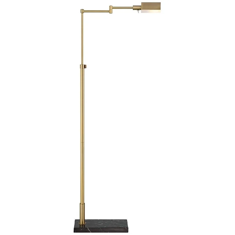 Victorian Style Floor Lamp for Traditional and Elegant InteriorsSwing Arm Tent Pharmacy Task Floor Lamp with Marble Base - 19" x 50" Victorian Style Floor Lamp for Traditional and Elegant InteriorsSwing Arm Tent Pharmacy Task Floor Lamp with Marble Base - 19" x 50"