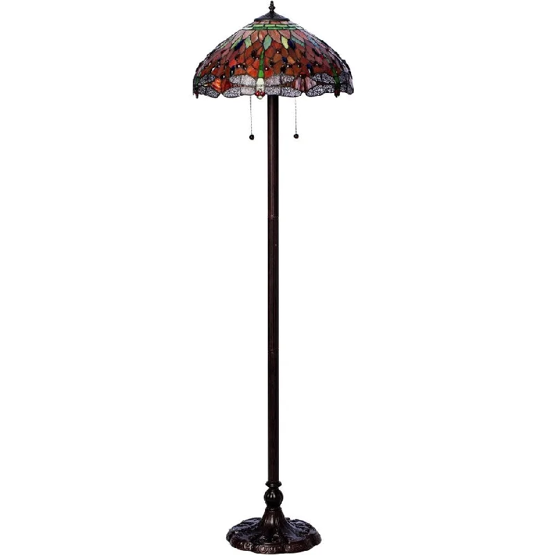 Smart Floor Lamp with Voice Control and Bluetooth ConnectivityTiffany-style Dragonfly Floor Lamp Smart Floor Lamp with Voice Control and Bluetooth ConnectivityTiffany-style Dragonfly Floor Lamp