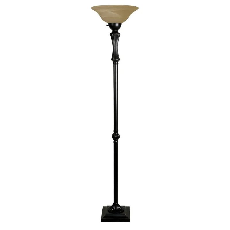 Bohemian Inspired Floor Lamp for Eclectic Home DecorTorchier Bronze Wood Floor Lamp - Cream Glass Shade Bohemian Inspired Floor Lamp for Eclectic Home DecorTorchier Bronze Wood Floor Lamp - Cream Glass Shade