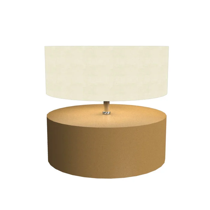 glass table lamps with a frosted surface for soft light diffusionAccord Lighting 145.27 Cylindrical Led Table Lamp Lamp Gold, Champ, Gld Leaf