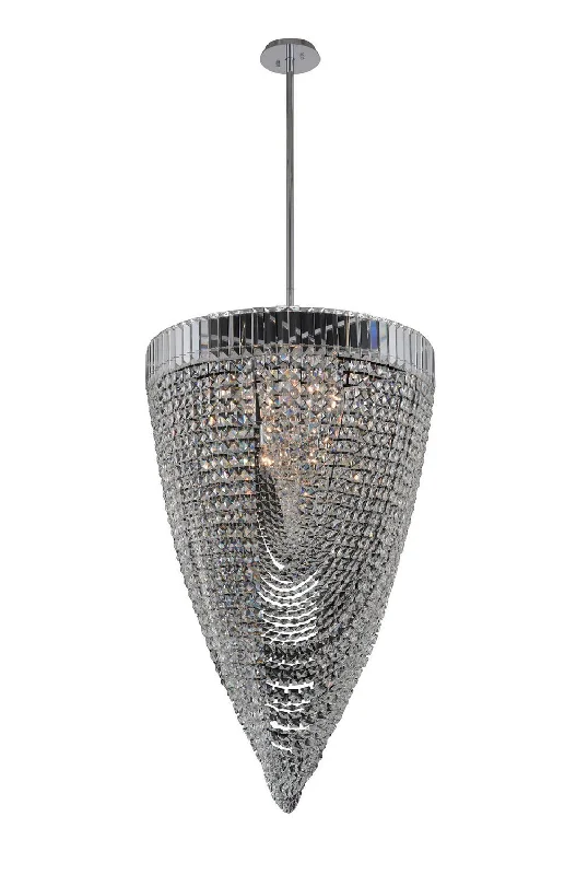Mid - Century Modern Ceiling Lights with Simple, Sleek Lines18 Light Foyer Pendant