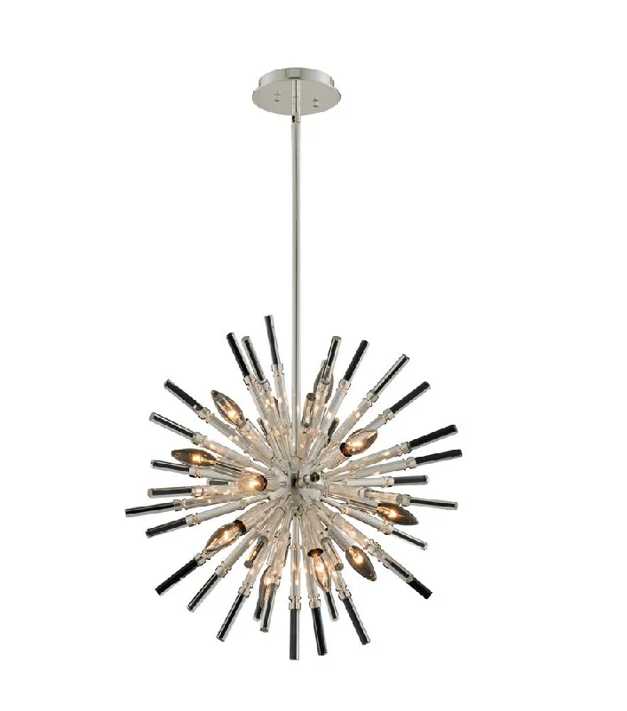 Metal Ceiling Lights in Brass, Copper, Stainless Steel, and Iron14 Light Pendant