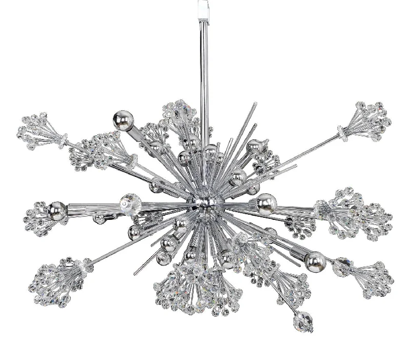 Contemporary Ceiling Lights with Unique, Abstract Shapes30 Light Pendant