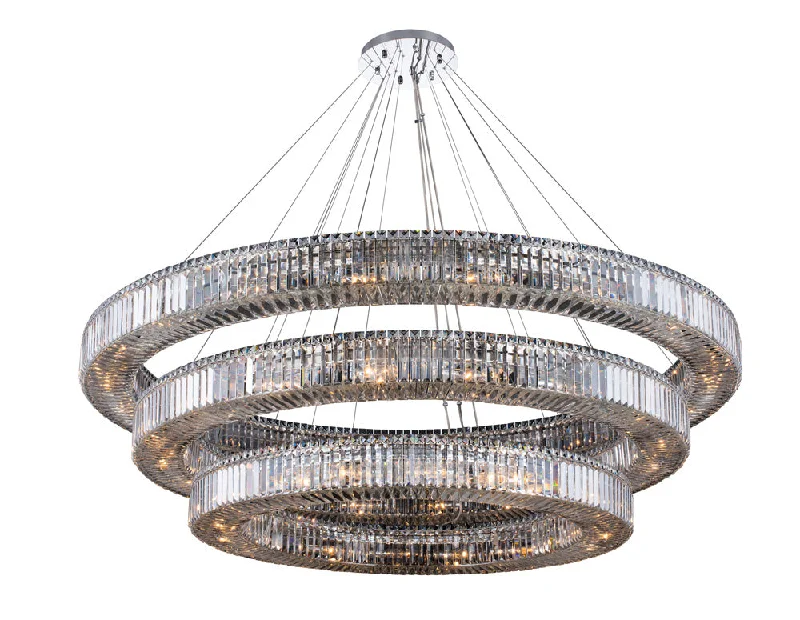 Bohemian Ceiling Lights with Beads, Tassels, and Colorful Glass56 Light Pendant