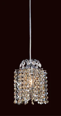 Crystal Ceiling Lights with High - Quality Swarovski CrystalsOne Light Mini Pendant Crystal Ceiling Lights with High - Quality Swarovski CrystalsOne Light Mini Pendant