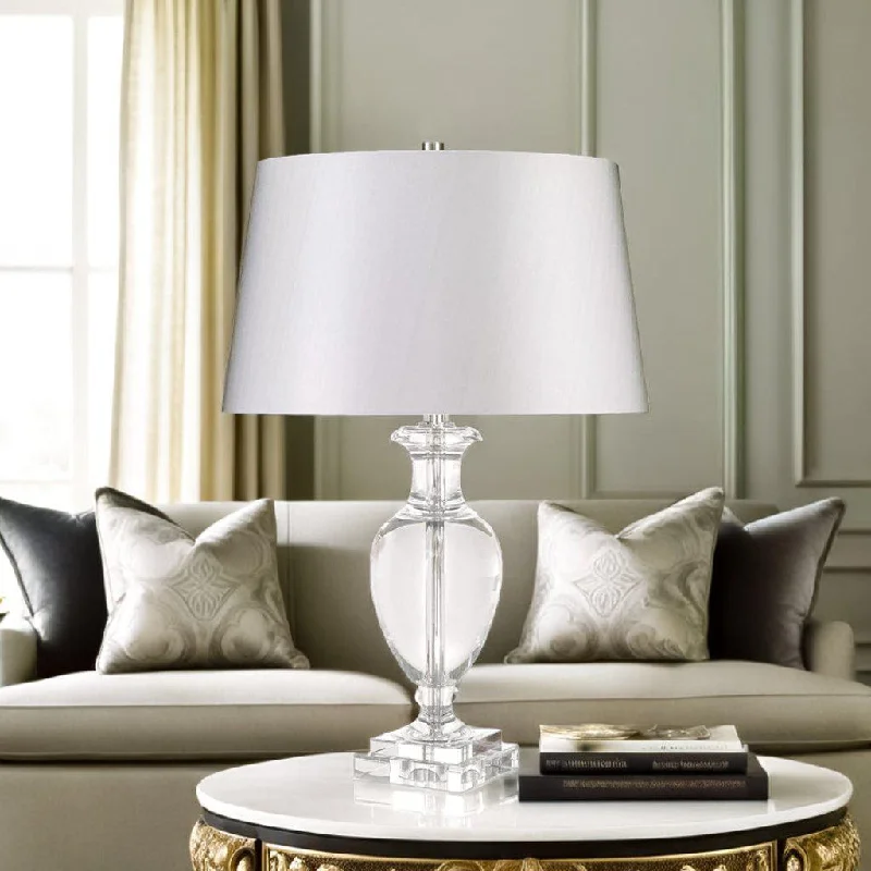 leather table lamps with a distressed texture for a rugged charmAntonia Table Lamp Clear Crystal/Silver ELS.ANTONIA-TL Elstead Lighting leather table lamps with a distressed texture for a rugged charmAntonia Table Lamp Clear Crystal/Silver ELS.ANTONIA-TL Elstead Lighting