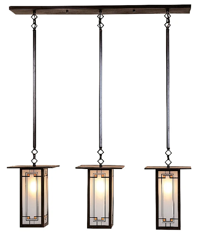 Moroccan Ceiling Lights with Colorful Stained Glass and Geometric CarvingsArroyo Franklin FICH-9L/3Y-BZ Pendant Light - Bronze Moroccan Ceiling Lights with Colorful Stained Glass and Geometric CarvingsArroyo Franklin FICH-9L/3Y-BZ Pendant Light - Bronze
