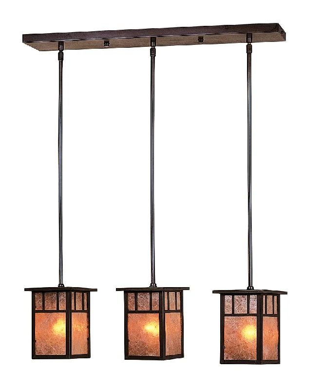 Chinese - Style Ceiling Lights with Red Lantern - Inspired DesignsArroyo Huntington HICH-4L/3DTAM-BZ Pendant Light - Bronze