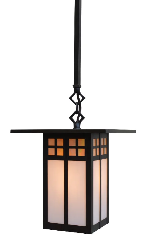 Japanese - Inspired Ceiling Lights with Shoji - Screen - like DiffusersArroyo Lighting GSH-9GWC-BZ Glasgow One Light Pendant Outdoor Bronze / Dark Japanese - Inspired Ceiling Lights with Shoji - Screen - like DiffusersArroyo Lighting GSH-9GWC-BZ Glasgow One Light Pendant Outdoor Bronze / Dark