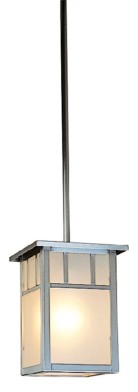 Mid - Century Modern Ceiling Lights with Simple, Sleek LinesArroyo Lighting HSH-4LDTF-P Huntington One Light Pendant Outdoor Pewter, Nickel, Silver