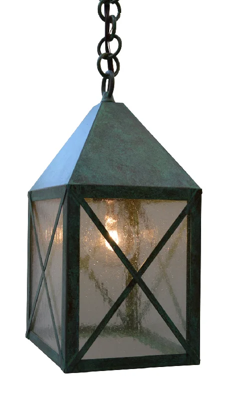 Gothic Ceiling Lights with Dark Metalwork and Pointed ArchesArroyo Lighting NOH-6CS-VP Nottingham One Light Pendant Outdoor Verde Gothic Ceiling Lights with Dark Metalwork and Pointed ArchesArroyo Lighting NOH-6CS-VP Nottingham One Light Pendant Outdoor Verde