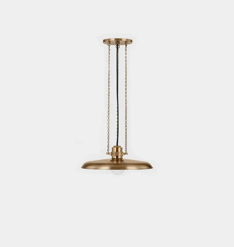 Steampunk Ceiling Lights with Gears, Cogs, and Brass AccentsAster Pendant Brass