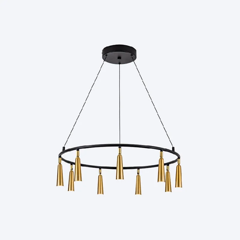 Industrial Style Ceiling Lights with Exposed Bulbs and Metal CagesBARCO LED ROUND DIMMABLE PENDANT Industrial Style Ceiling Lights with Exposed Bulbs and Metal CagesBARCO LED ROUND DIMMABLE PENDANT
