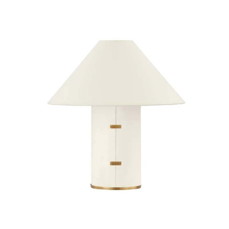 glass table lamps with a frosted surface for soft light diffusionBond Table Lamp | Colin King x Troy Lighting