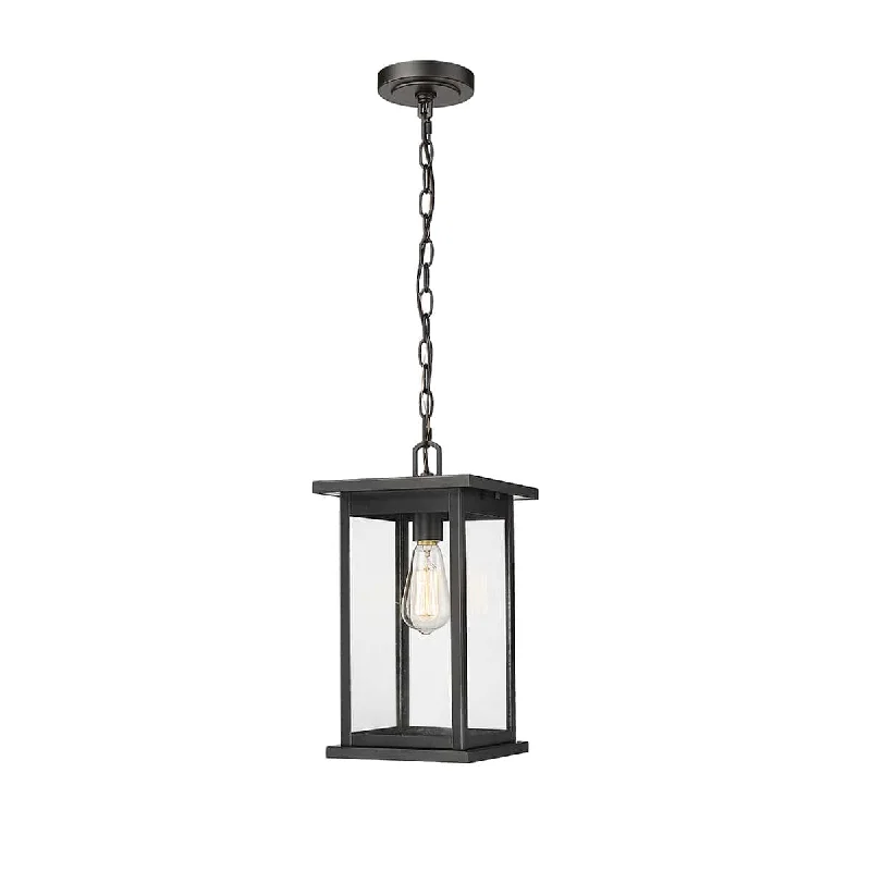 Steampunk Ceiling Lights with Gears, Cogs, and Brass AccentsBowton Outdoor Hanging Lantern - Powder Coat Black - Clear Glass - 8.5in. Diameter - E26 Medium Base Steampunk Ceiling Lights with Gears, Cogs, and Brass AccentsBowton Outdoor Hanging Lantern - Powder Coat Black - Clear Glass - 8.5in. Diameter - E26 Medium Base