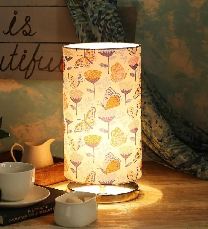 industrial style table lamps with exposed bulbs for loft apartmentsButterfly on Flower Round Lamp industrial style table lamps with exposed bulbs for loft apartmentsButterfly on Flower Round Lamp