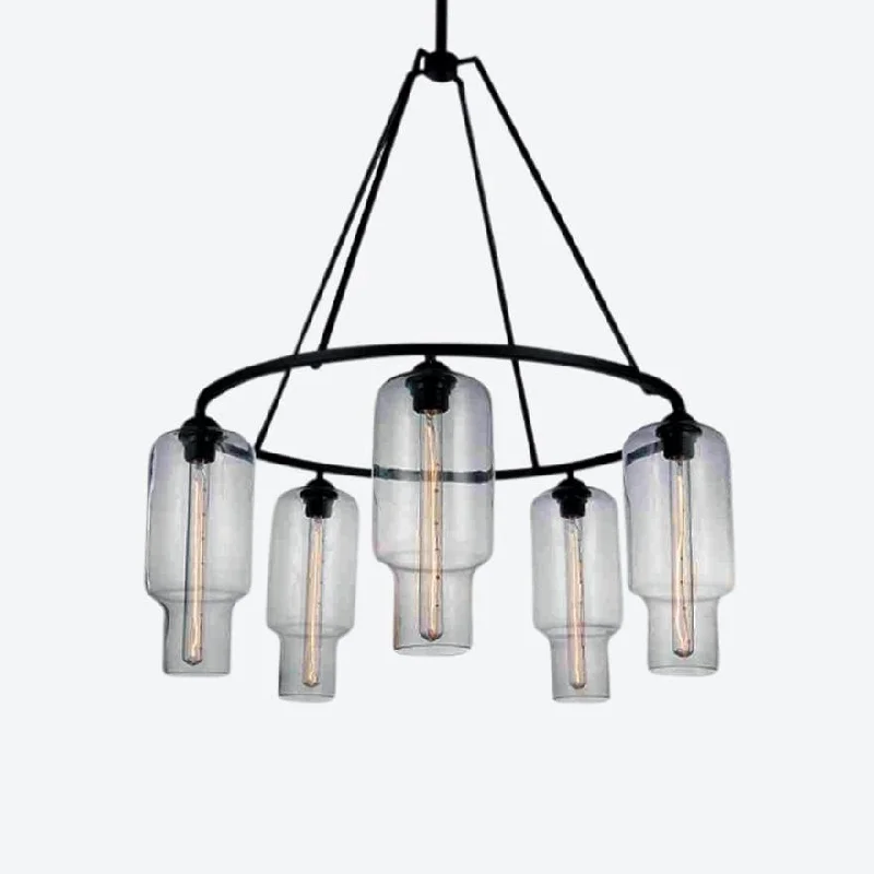 Bohemian Ceiling Lights with Beads, Tassels, and Colorful GlassCEILING PLATE RING 5
