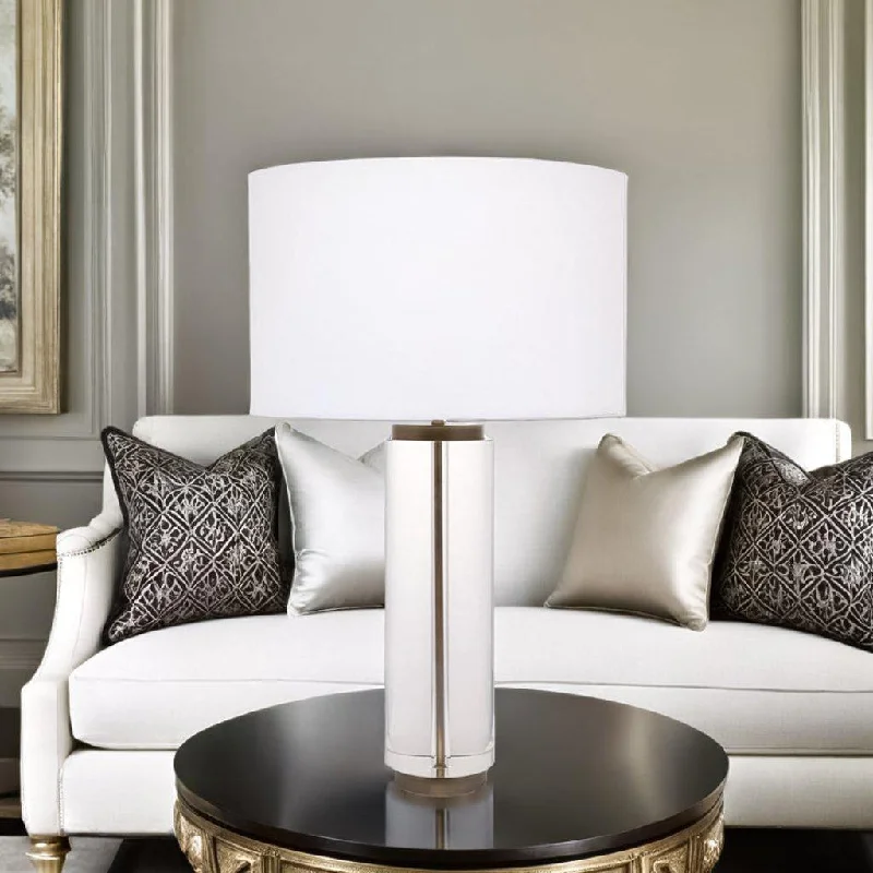 rustic farmhouse table lamps for cozy kitchensForrester Crystal Table Lamp Brass 12184 rustic farmhouse table lamps for cozy kitchensForrester Crystal Table Lamp Brass 12184