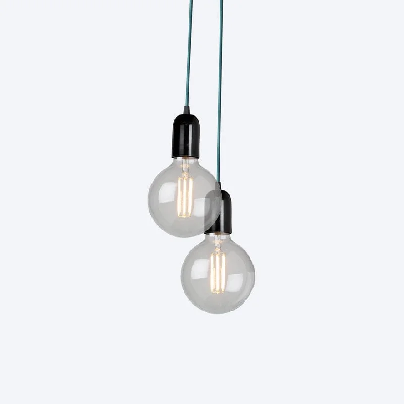 Scandinavian Style Ceiling Lights with Light Wood AccentsCLUSTER 2, 3, 5 PENDANTS
