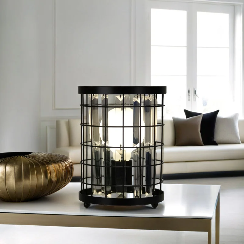 bohemian table lamps with colorful patterns for eclectic bedroomsCrystal Caged Table Lamp bohemian table lamps with colorful patterns for eclectic bedroomsCrystal Caged Table Lamp