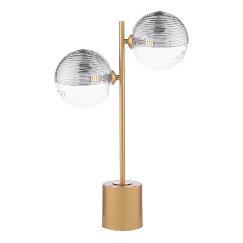 coastal style table lamps with nautical elements for beach housesDar Spiral 2 Light Table Lamp Matt Gold & Smoked/Clear Ribbed Glass coastal style table lamps with nautical elements for beach housesDar Spiral 2 Light Table Lamp Matt Gold & Smoked/Clear Ribbed Glass
