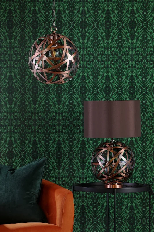 crystal table lamps with dazzling prisms for a glamorous effectDar Voyage Table Lamp Woven Copper with Shade crystal table lamps with dazzling prisms for a glamorous effectDar Voyage Table Lamp Woven Copper with Shade