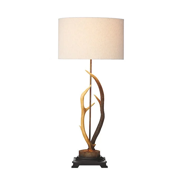 leather table lamps with a distressed texture for a rugged charmDavid Hunt Antler Rustic Large Table Lamp, Complete with Shade leather table lamps with a distressed texture for a rugged charmDavid Hunt Antler Rustic Large Table Lamp, Complete with Shade