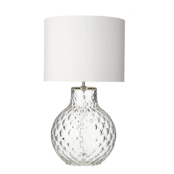bohemian table lamps with colorful patterns for eclectic bedroomsDavid Hunt Azores Clear Dimpled Table Lamp Base Large bohemian table lamps with colorful patterns for eclectic bedroomsDavid Hunt Azores Clear Dimpled Table Lamp Base Large
