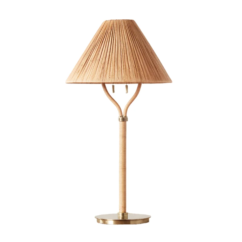 rustic farmhouse table lamps for cozy kitchensDelphine Table Lamp