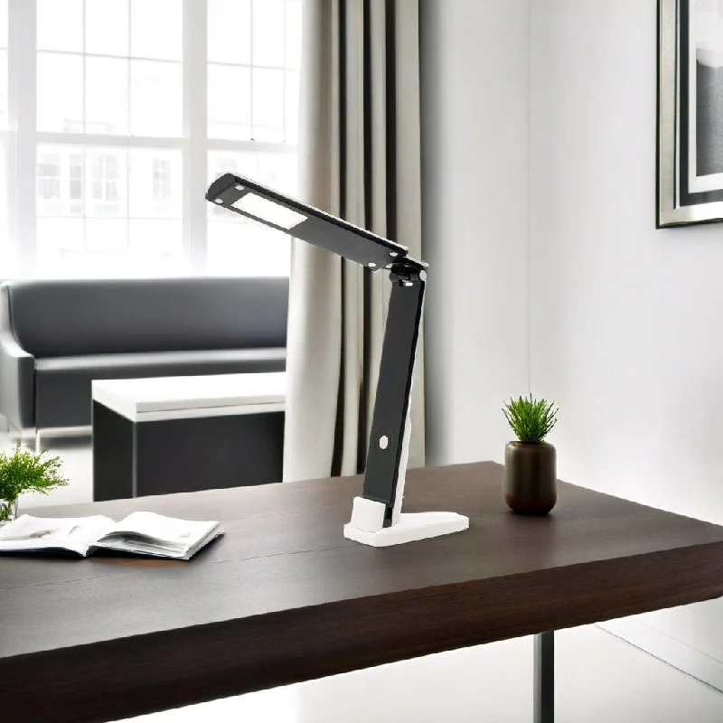 metal table lamps with a matte black finish for a sleek appearanceDevo LED Task Lamp in Black