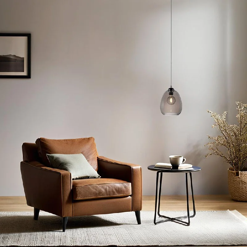 Mid - Century Modern Ceiling Lights with Simple, Sleek LinesDillon Pendant Light in Smoked Glass Mid - Century Modern Ceiling Lights with Simple, Sleek LinesDillon Pendant Light in Smoked Glass